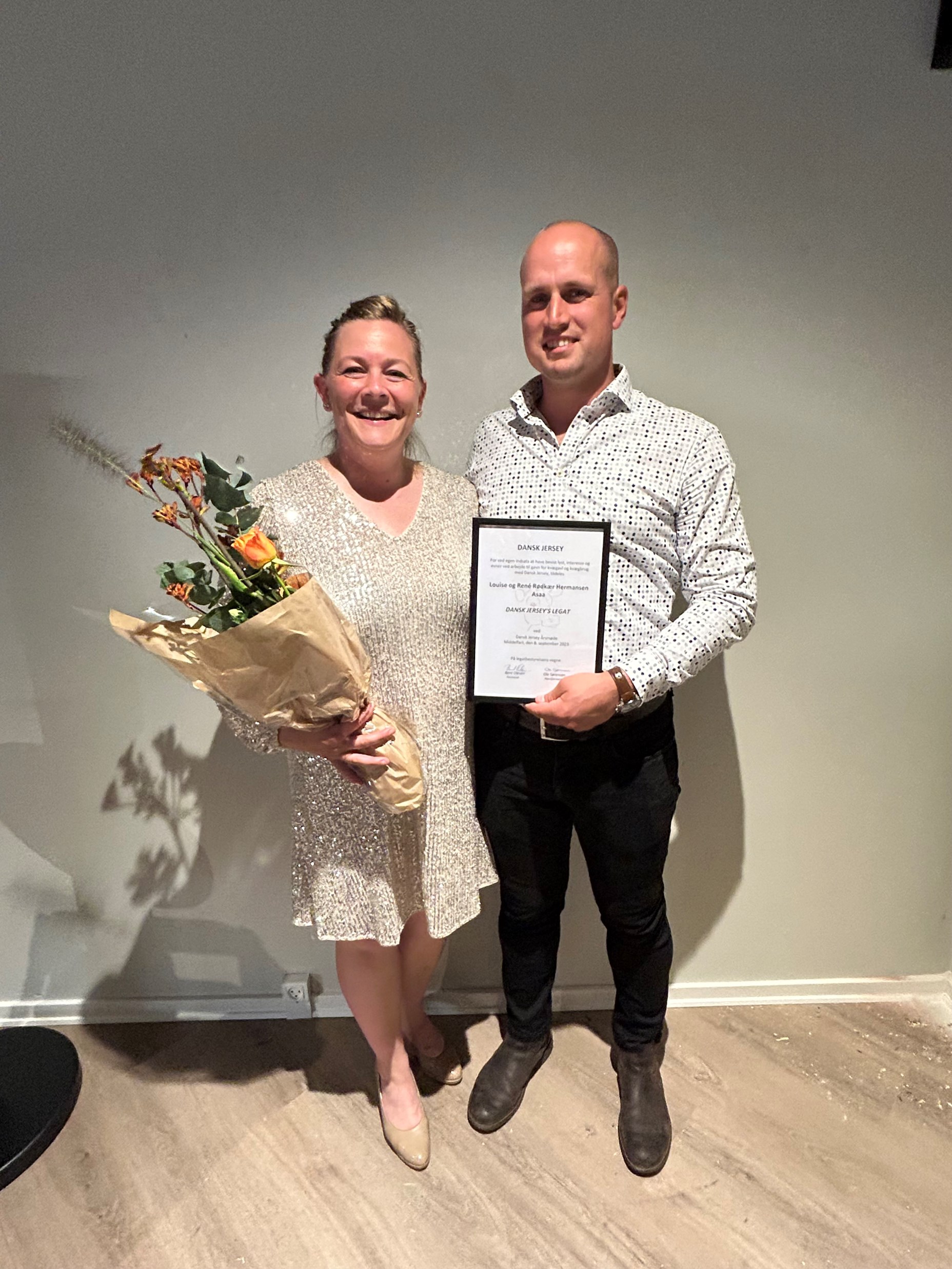 Louise Og René Rødkær Hermansen, Dansk Jerseys Legat