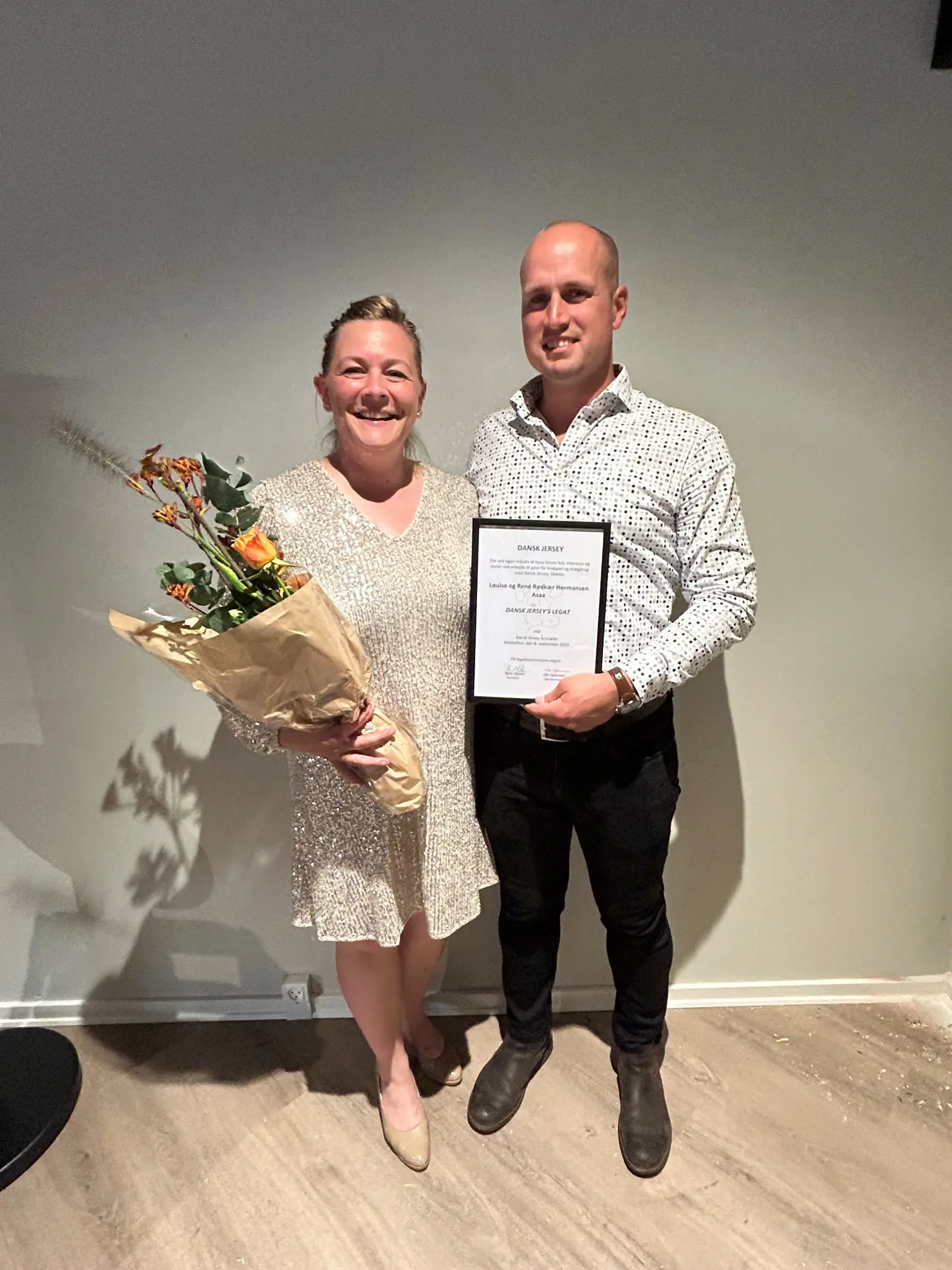 Louise Og René Rødkær Hermansen, Dansk Jerseys Legat