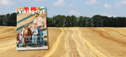 Forsiden Af Vikingnyt August 2024 På Stubmark