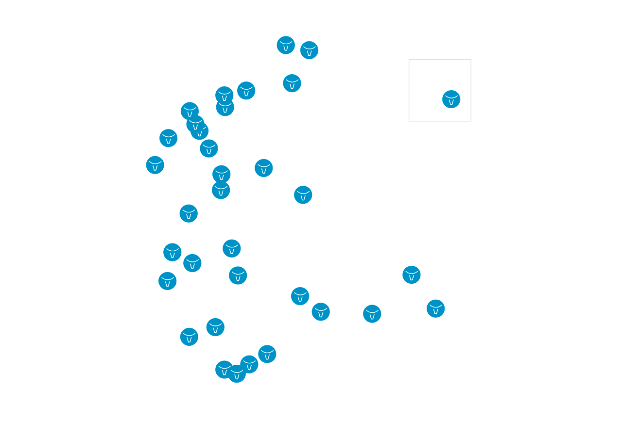 Vetpharm Danmarkskort