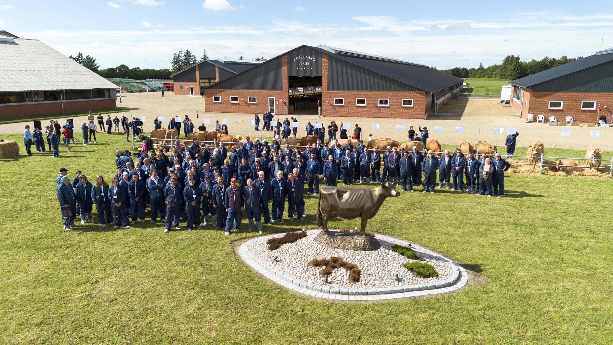 Fællesbillede Adelgård Jersey Kongres