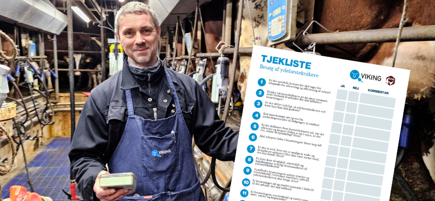 Ydelsestekniker Med Tjekliste