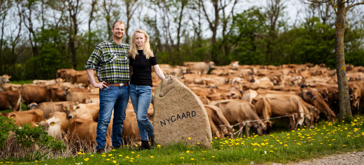 Kristina Og Thomas Søgaard Ved Gårdsten