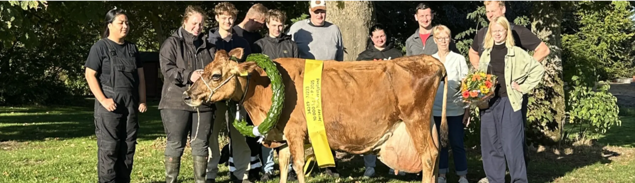 Ko Nr. 2233 Fejret For 10.000 Kg F+P