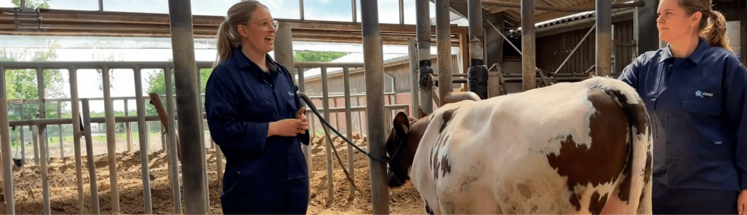 Avlsrådgivere Kristina Og Sara Med VR Emus (VR Exter)