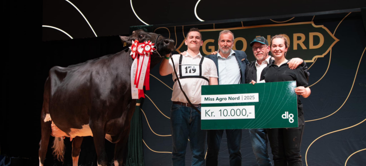 Per, Marcus Og Louise Med Miss Agronord 2025 VH Belland Koen