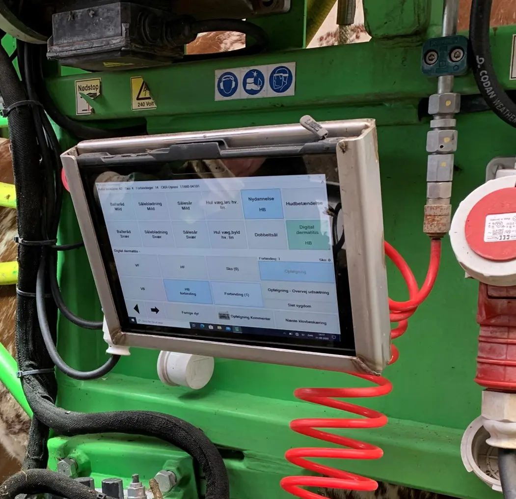 Figur 3 Registrering Af Klovlidelser