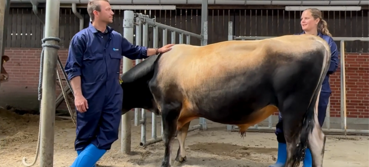 Avlsrådgiverne Kristina Og Andreas Med VJ Hex