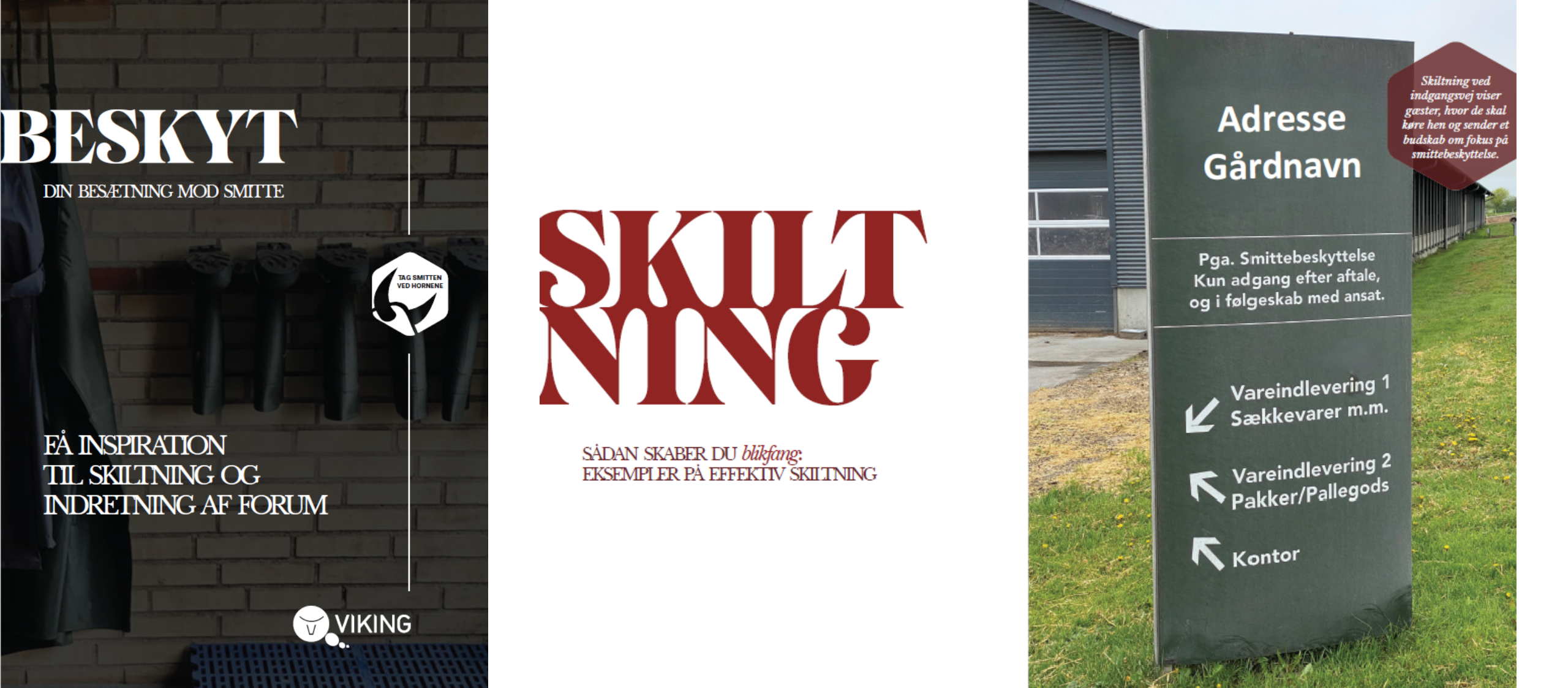 Forsiden Og 2 Øvrige Sider Fra Folderen