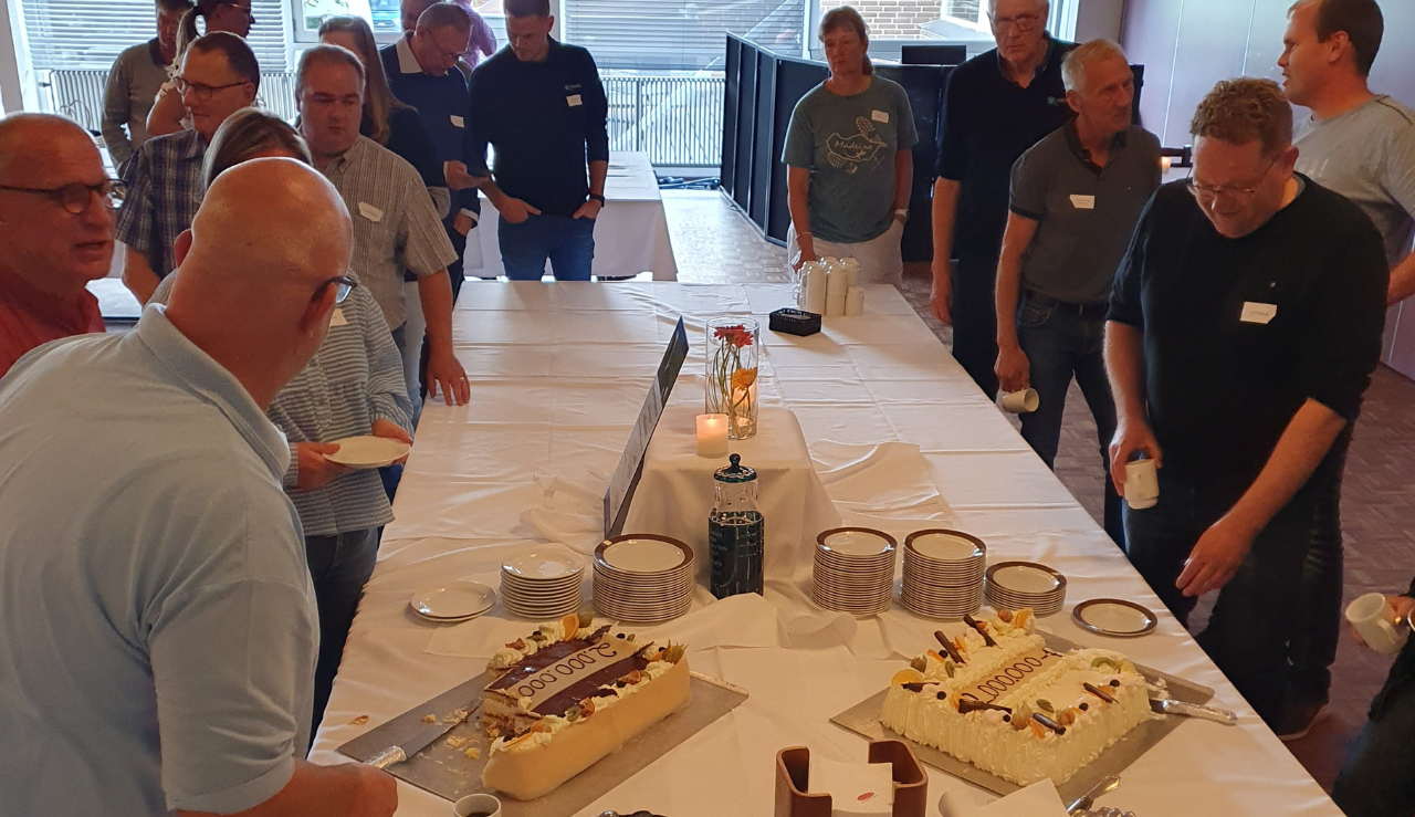 De To Millioner Drægtighedstest Blev Også Fejret Blandt Ydelsesteknikerne