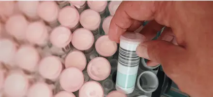 Mælkeprøve Vises Frem