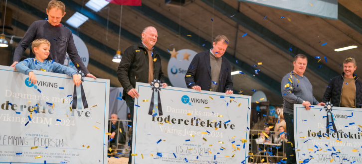 Alle Vinderne Af Mest Fodereffektive Køer